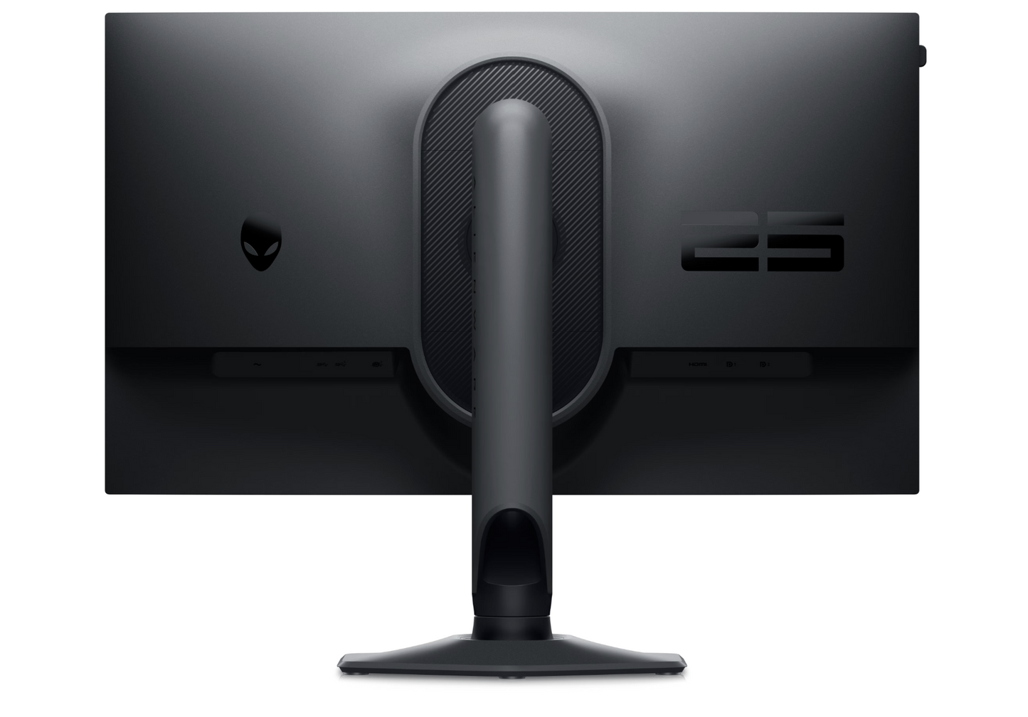 Rear aspect of the Alienware AW254HF Monitor