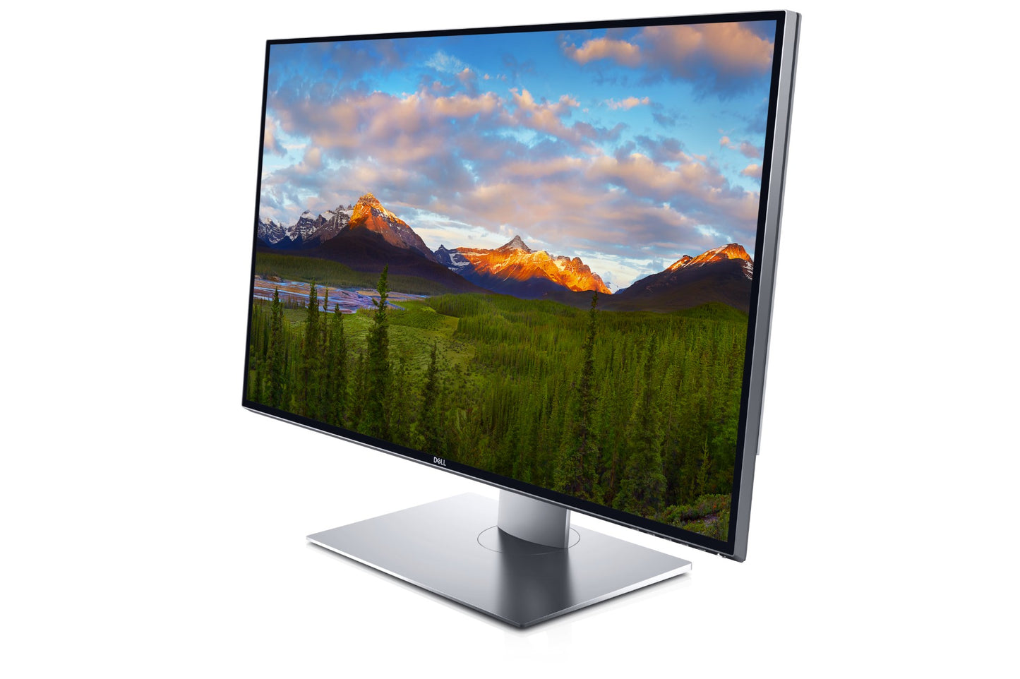 Front of the Dell Ultrasharp UP3218K a 32inch 8K resolution Monitor