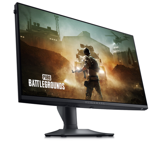 Front Aspect of the 25 inch Dell Alienware AW2523HF