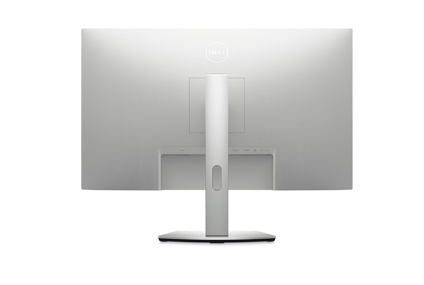 Back of the Dell S2722QC a 27 inch  4K monitor with USB-C.