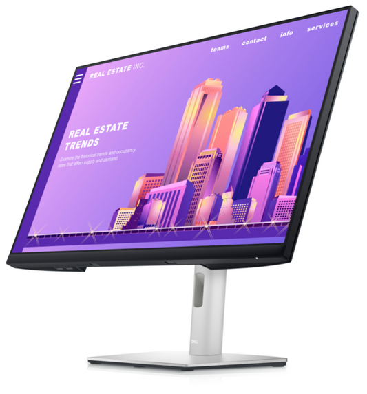 Get the best pc monitor for business at at Jamm21 now. The Dell Professional series P2722H A stylish 27 inch FHD monitor featuring ComfortView Plus technology