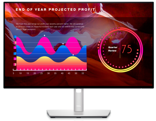 The best Dell monitors - Elevate your productivity on this innovative Dell Ultrasharp series U2422H 24 inch FHD monitor that delivers wide color coverage.