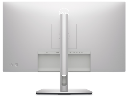 Back of U2722D. High resolution monitors from Jamm21. Work to new heights with the Dell ultrasharp U2722DE A 27 Inch QHD monitor with wide color coverage & comfortview plus.