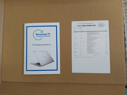 HP Elitebook 840 G3 - 14" - intel i5-6200U - 8GB - 240GB - Win 10 Pro